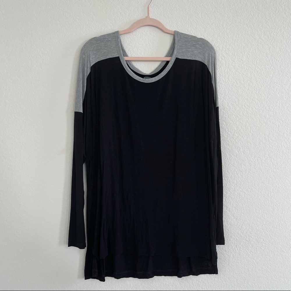 Old Navy long sleeve boyfriend tee